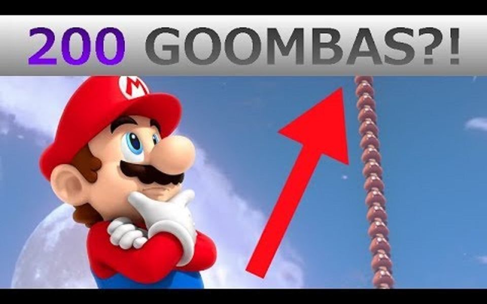 把200个板栗仔叠起来会怎么样?——超级马里奥奥德赛制造【搬运】