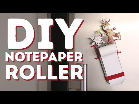 如何制作DIY信纸滚筒l 5分钟工艺品哔哩哔哩bilibili