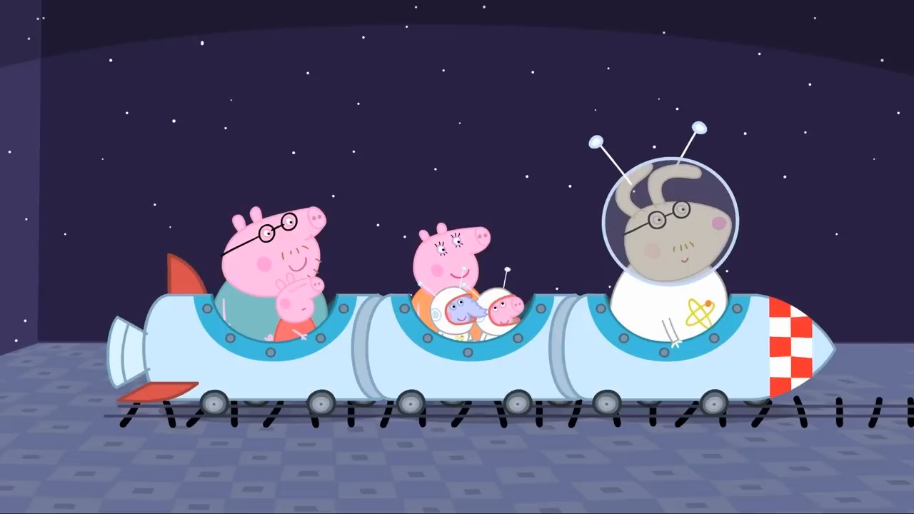 [图]Peppa Pig小猪佩奇英文原版 -  A Trip To the Moon（每日更新）