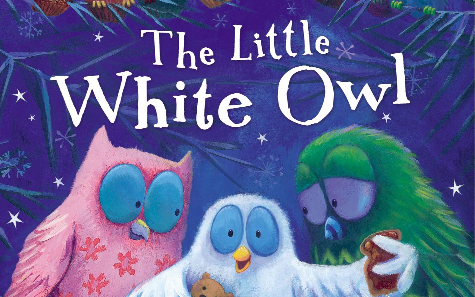 [图]【英语】《小白猫头鹰 The Little White Owl》儿童英语绘本故事