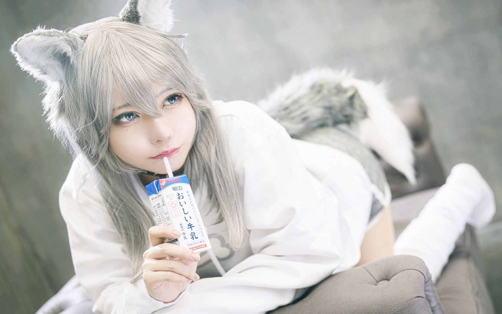 风靡日本的kemomimi酱cos日本一线cos小姐姐真美啊