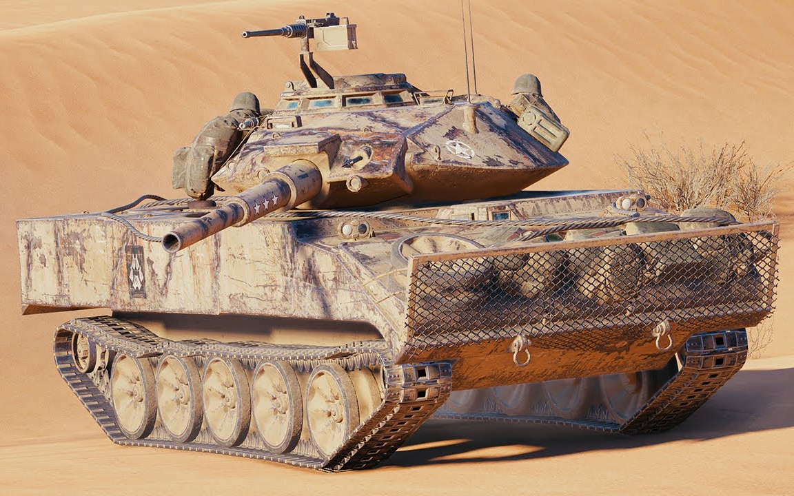 坦克世界 三环谢里登 - 9杀 9千5伤害 [荒漠小镇]_哔哩哔哩_bilibili