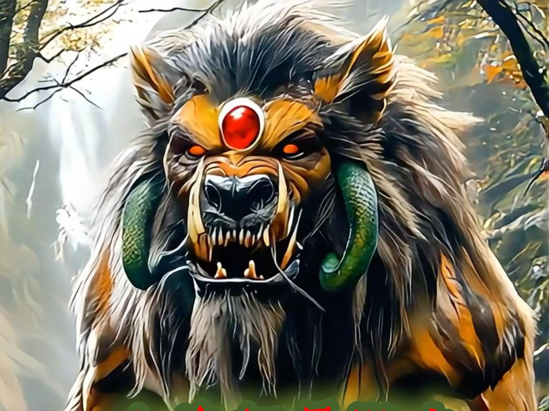 山海经异兽志67:奢比尸