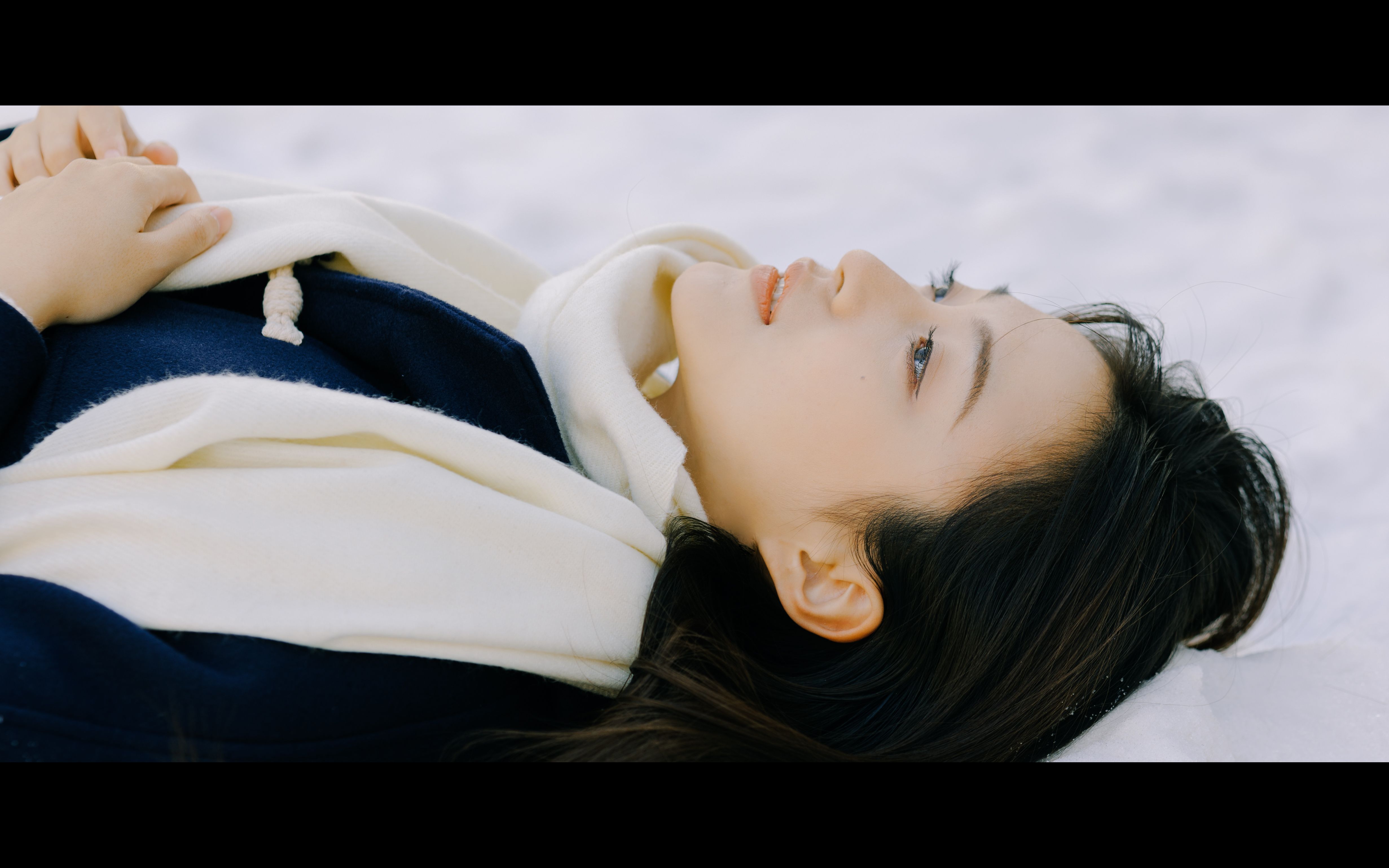 当摄影师1:1复刻了电影情书 | 日系冬日写真