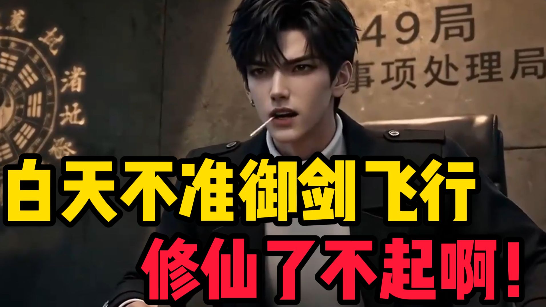 白天不准御剑飞行，修仙了不起啊！