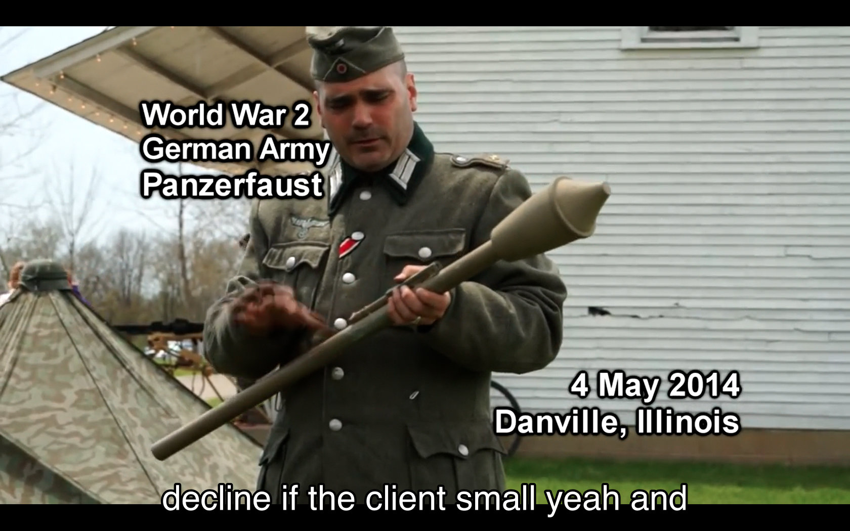 二战 德国铁拳单兵反坦克榴弹发射器 介绍