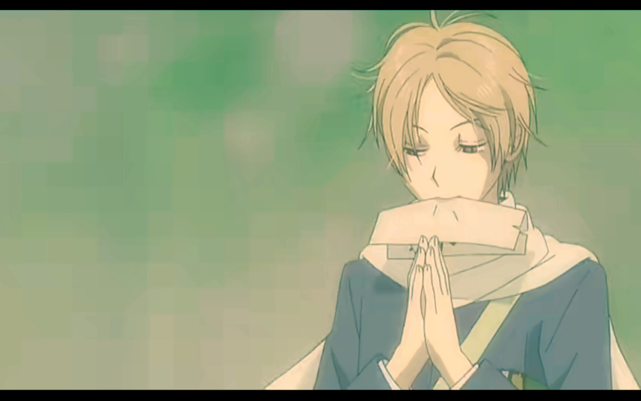 【夏目】好喜欢夏目还妖怪名字时的画面呀