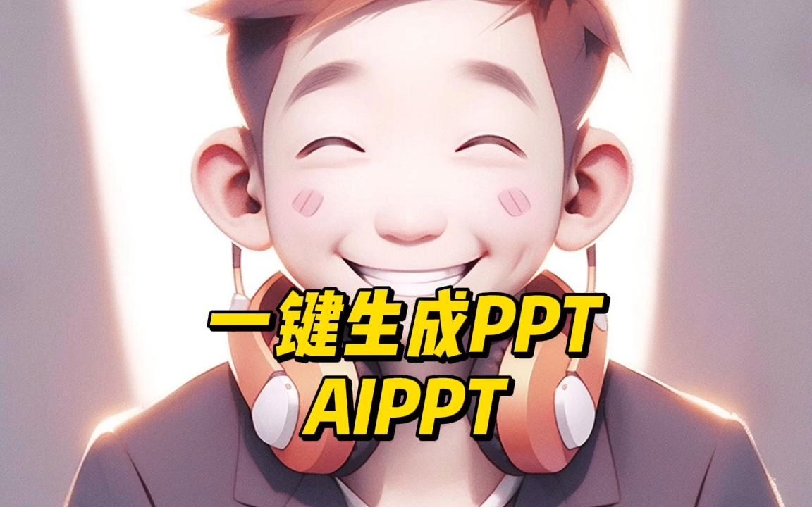 一键生成PPT AIPPT哔哩哔哩bilibili