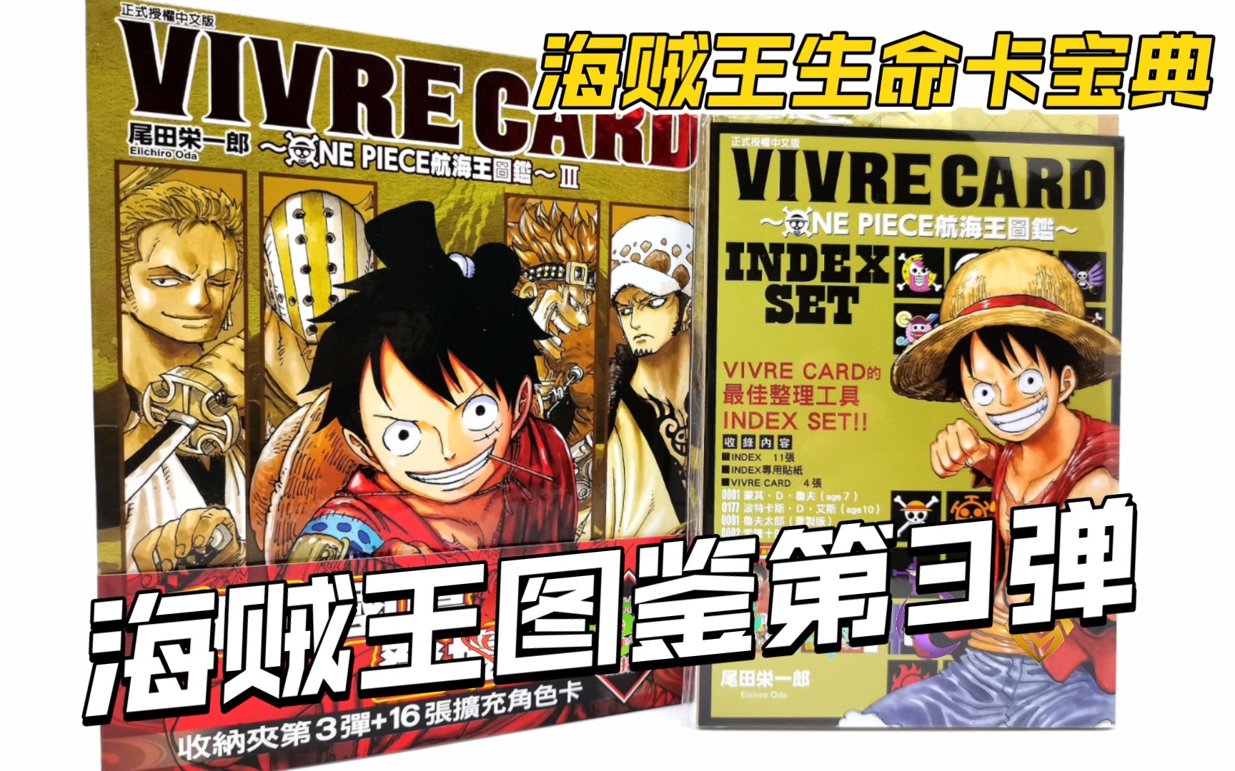 [漫画废柴]分享40 海贼王图鉴 第三弹 VIVRE CARD 生命卡 东立出版社哔哩哔哩bilibili