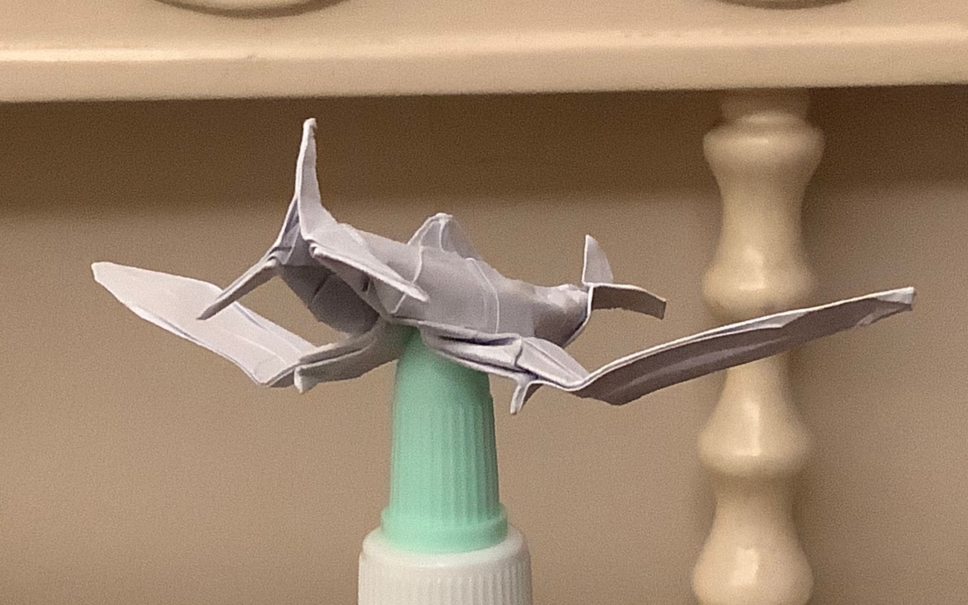 【折纸展示】螺旋桨飞机