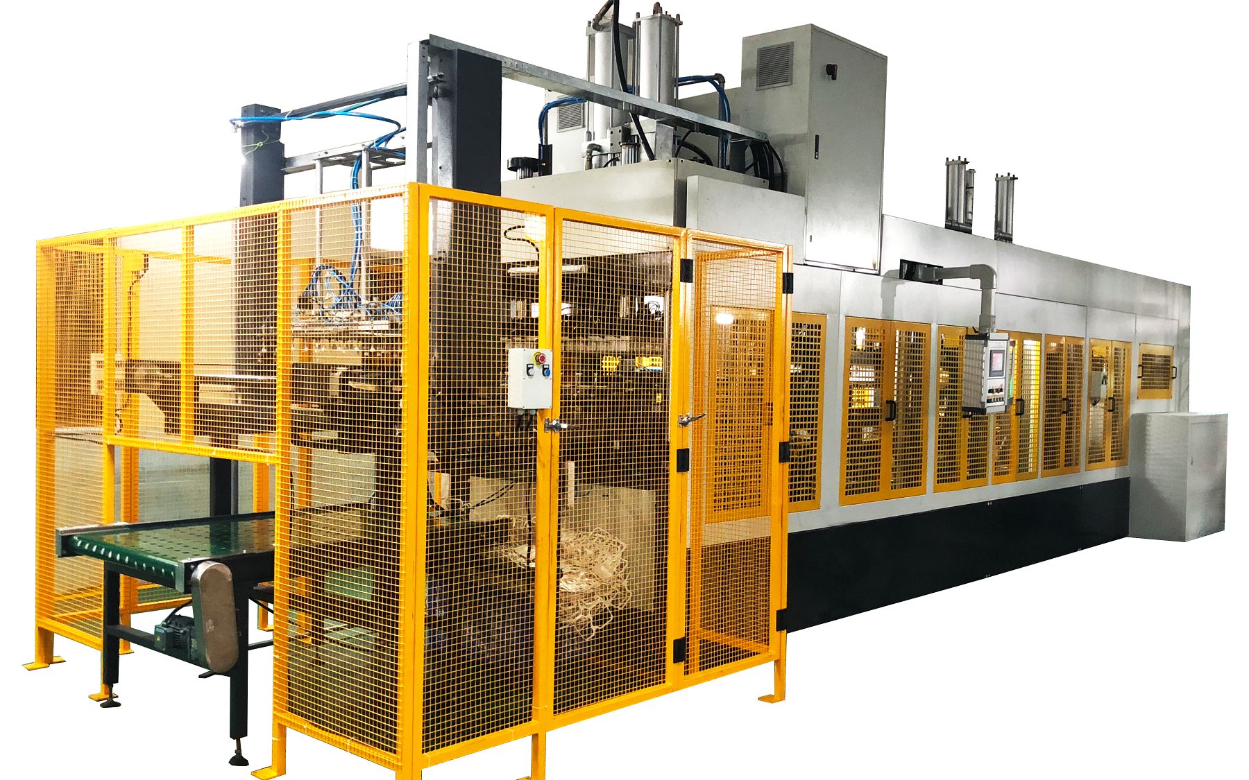 外卖纸餐盒生产线零距离"曝光"!