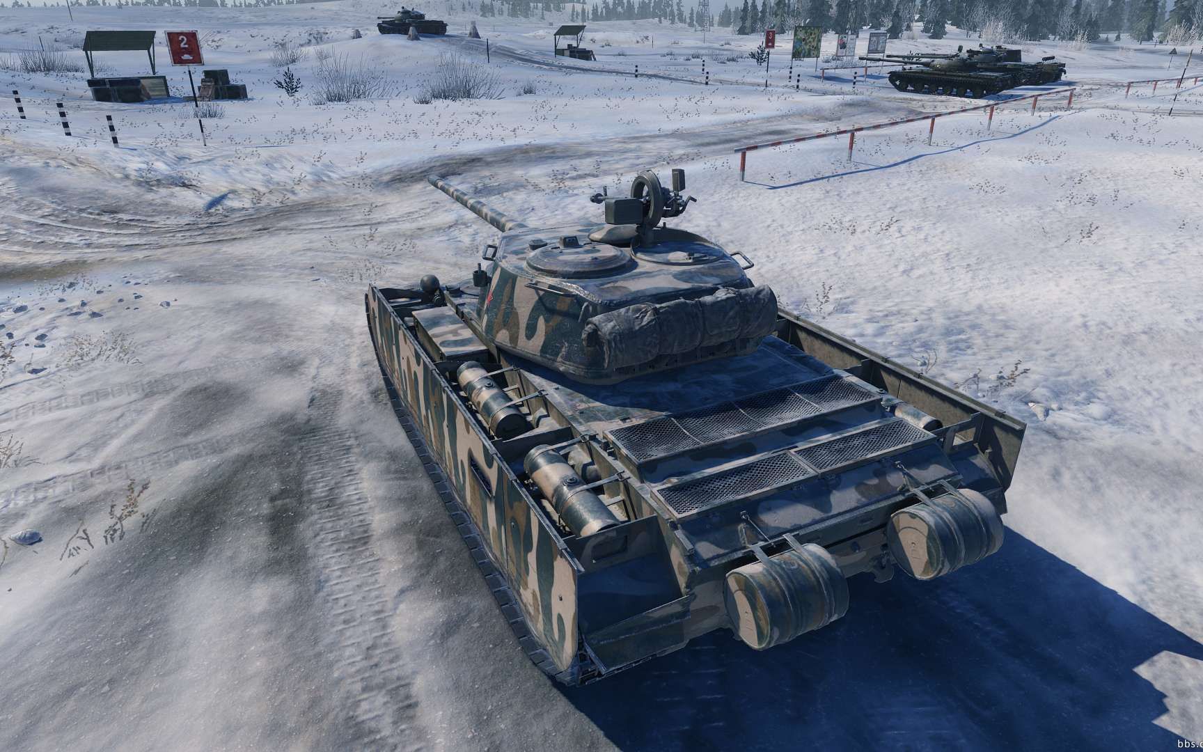 坦克世界 国服 t44-100波兰地图极限6杀