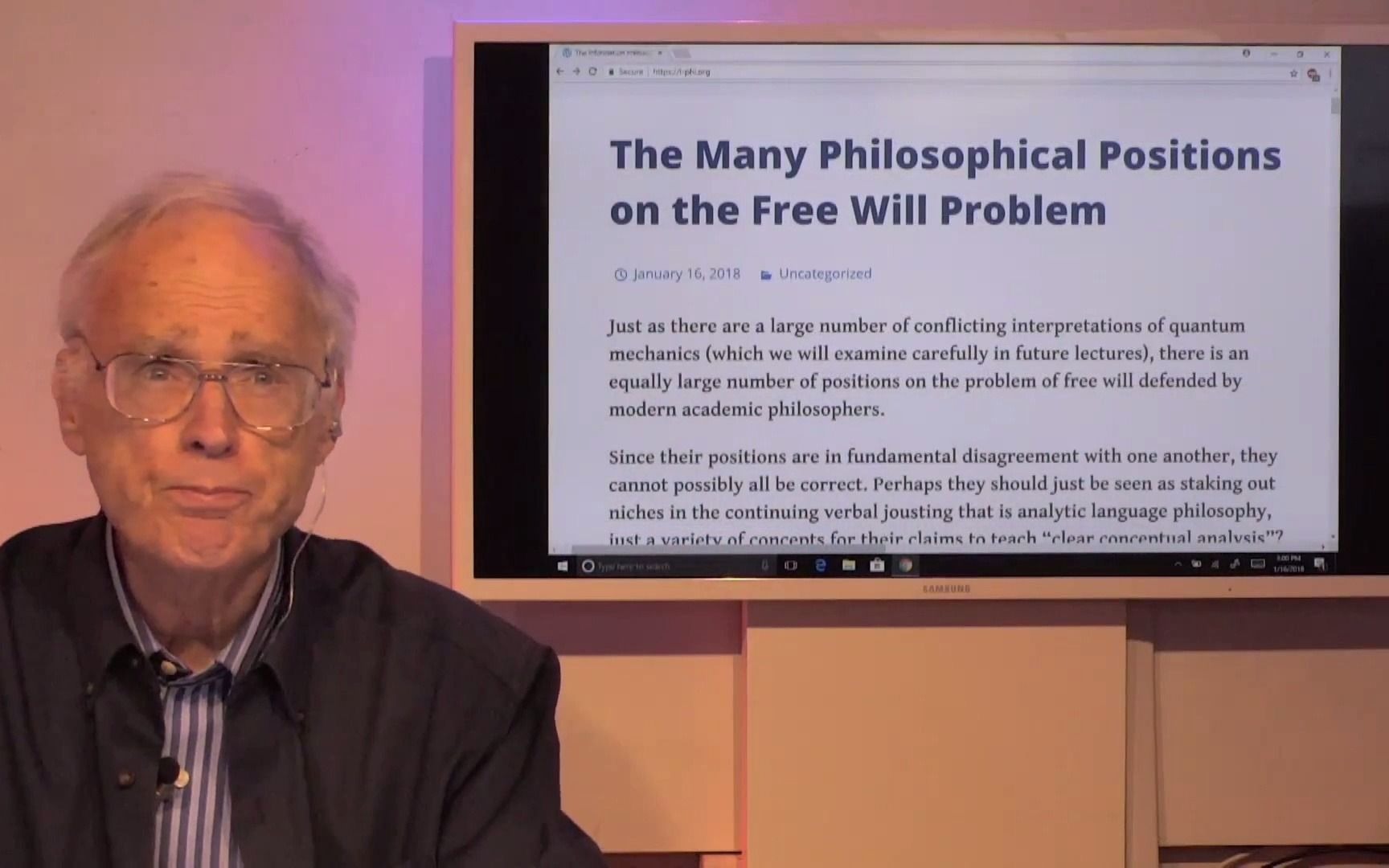 关于自由意志问题的一些哲学立场 The Many Philosophical Positions on the Free Will Problem (外挂英字)哔哩哔哩bilibili