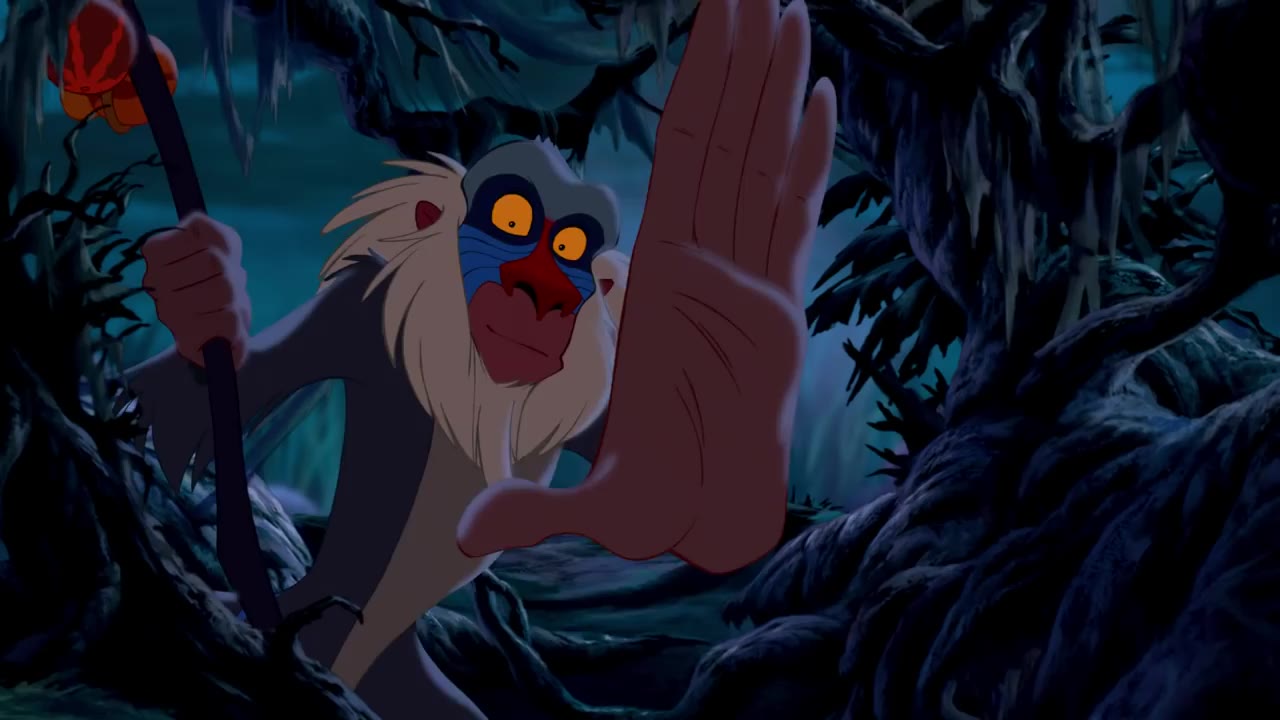 狮子王 木法沙告诫辛巴