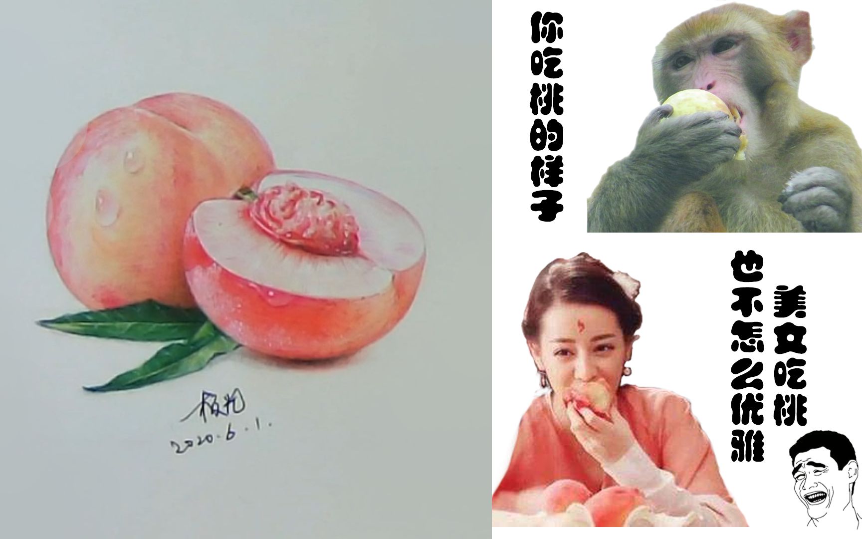 【手绘从零开始】桃子画法零基础教学(上)_哔哩哔哩 (゜-゜)つロ 干杯