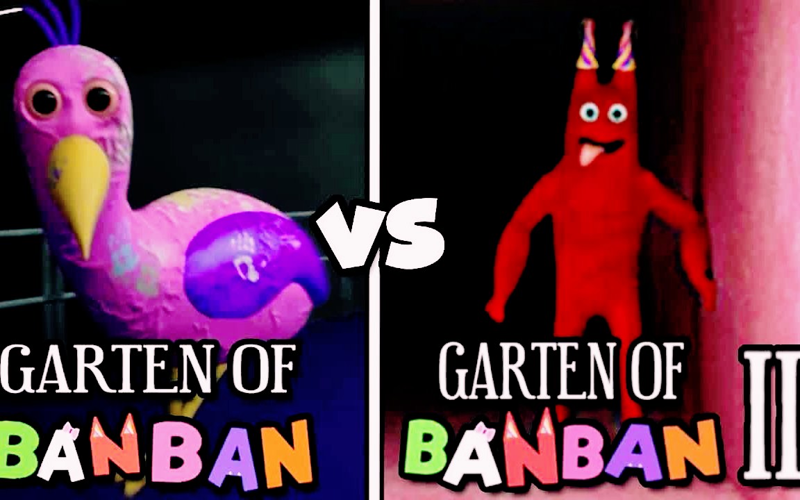 [图]班班幼儿园第一章预告片对比第二章-Garten of Banban