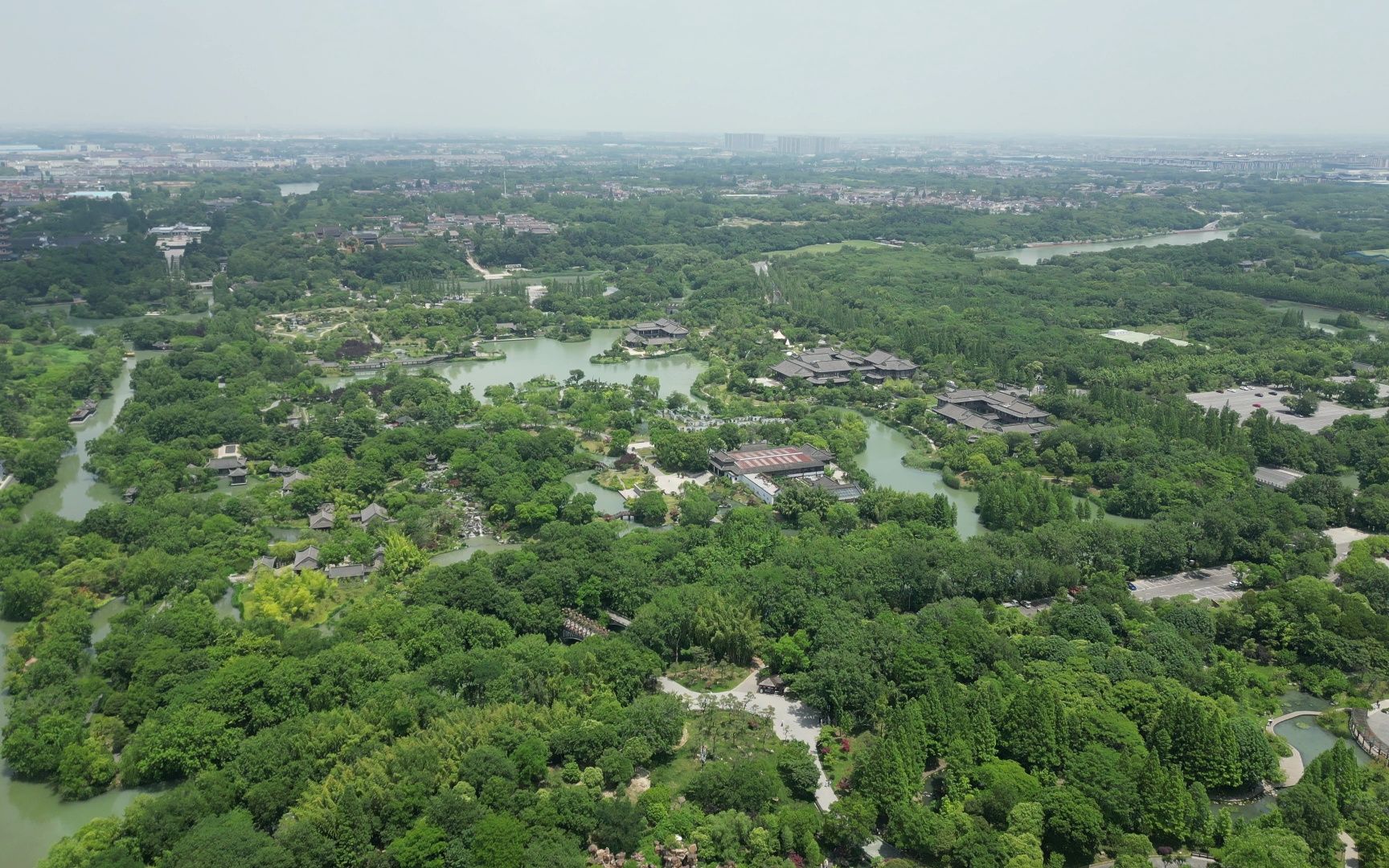 摆烂航拍 扬州瘦西湖