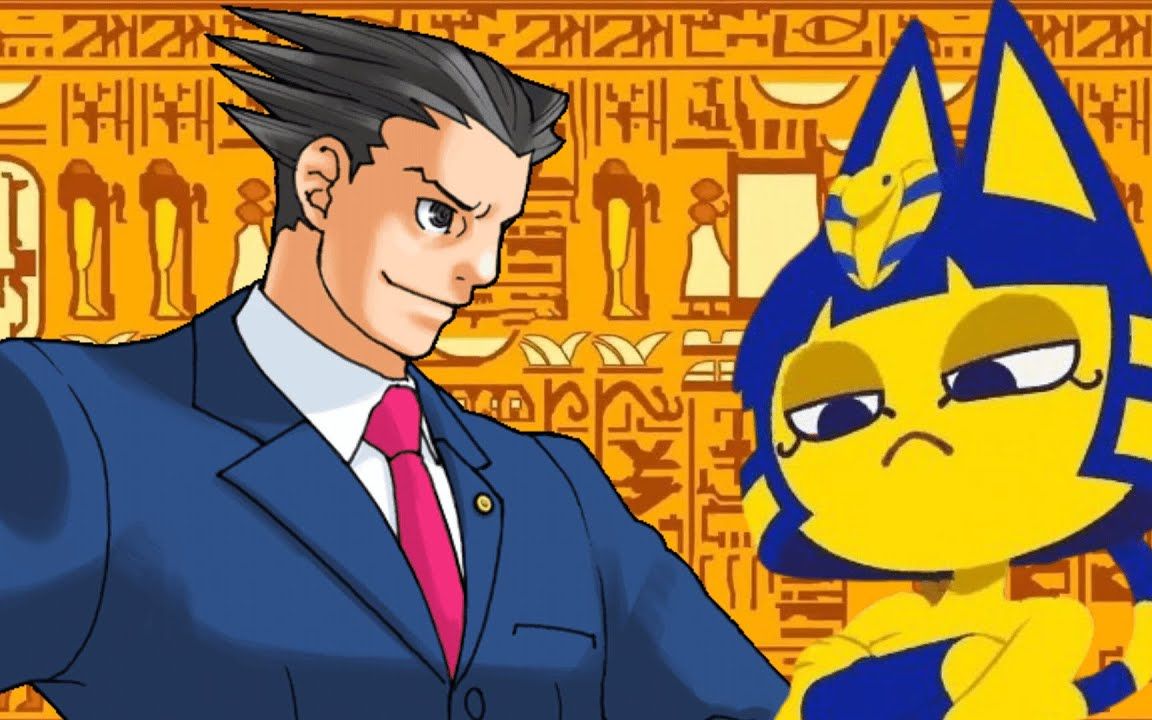 [图]Phoenix Wright- Ankha Dance (Camel by Camel) - Ace Attorney Parody