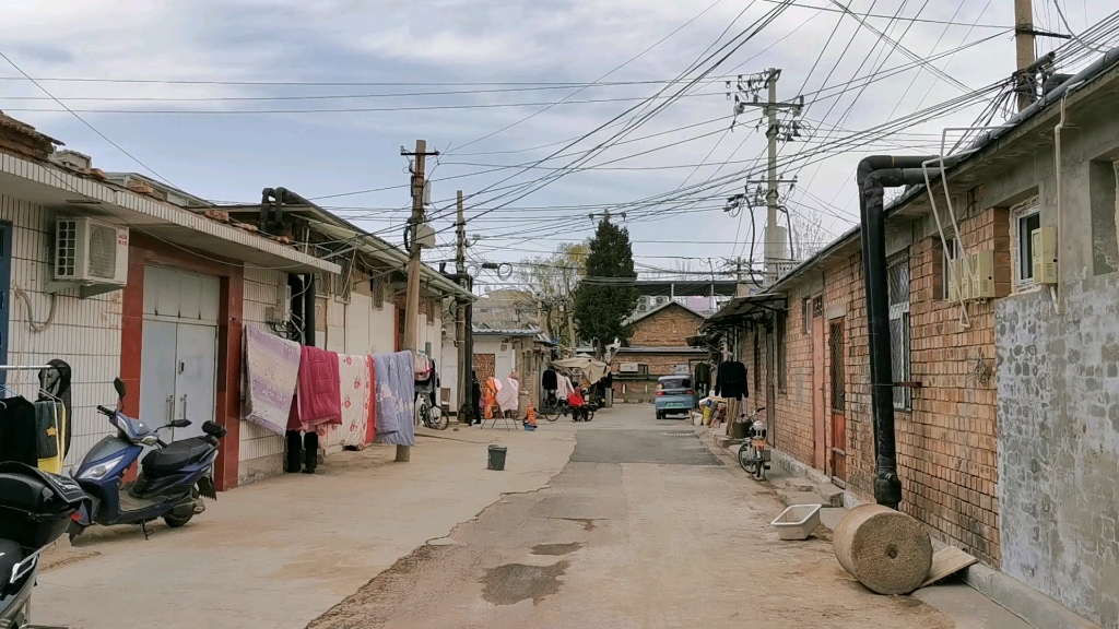 2021北京郊区农村街景实拍