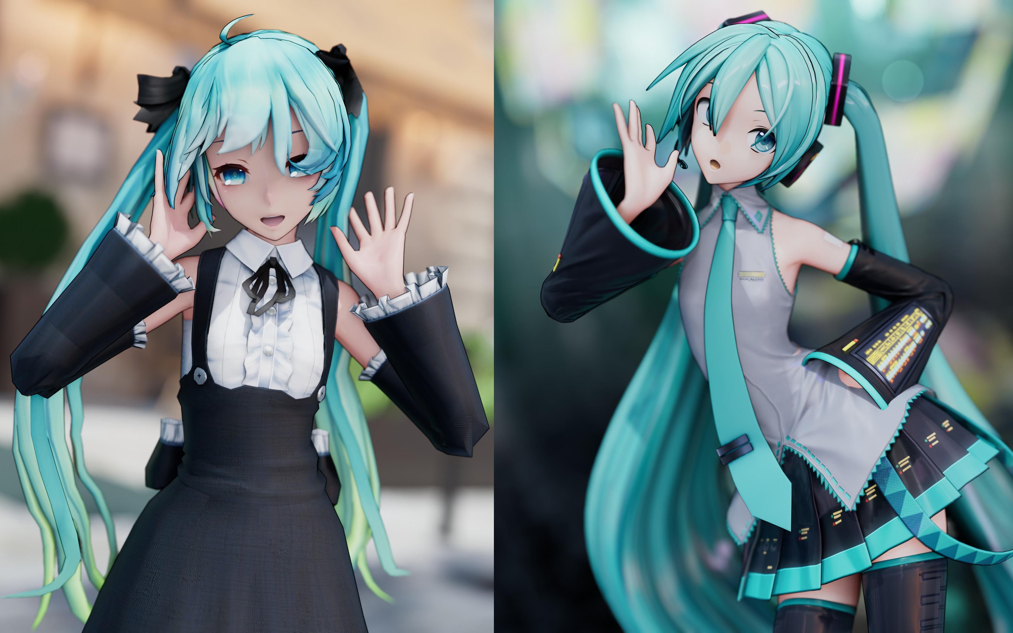 初音未来mmd模型图片