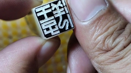 纯手工篆刻硬笔姓名章