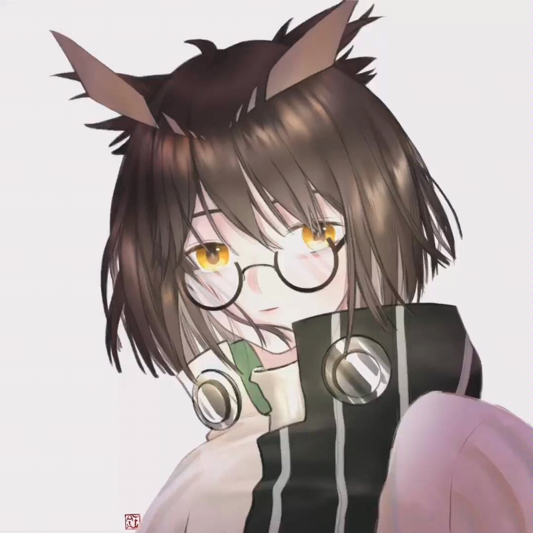 活动  【procreate】【明日方舟】画画赫默w