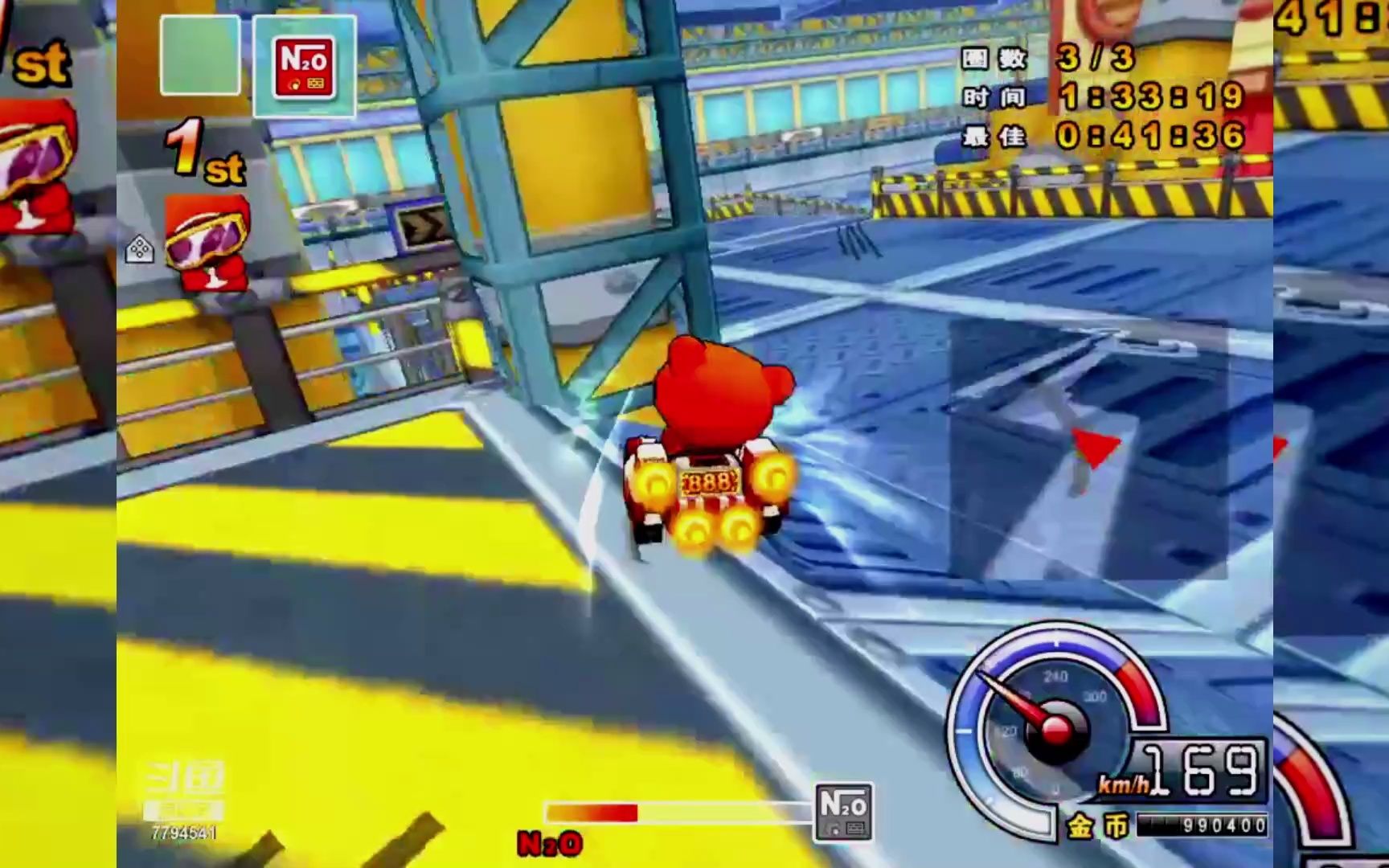 经典跑跑卡丁车远古视频盛宴爆裂pro限量版工厂车间