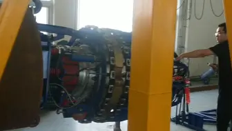 管道全自动内焊机出管道实拍