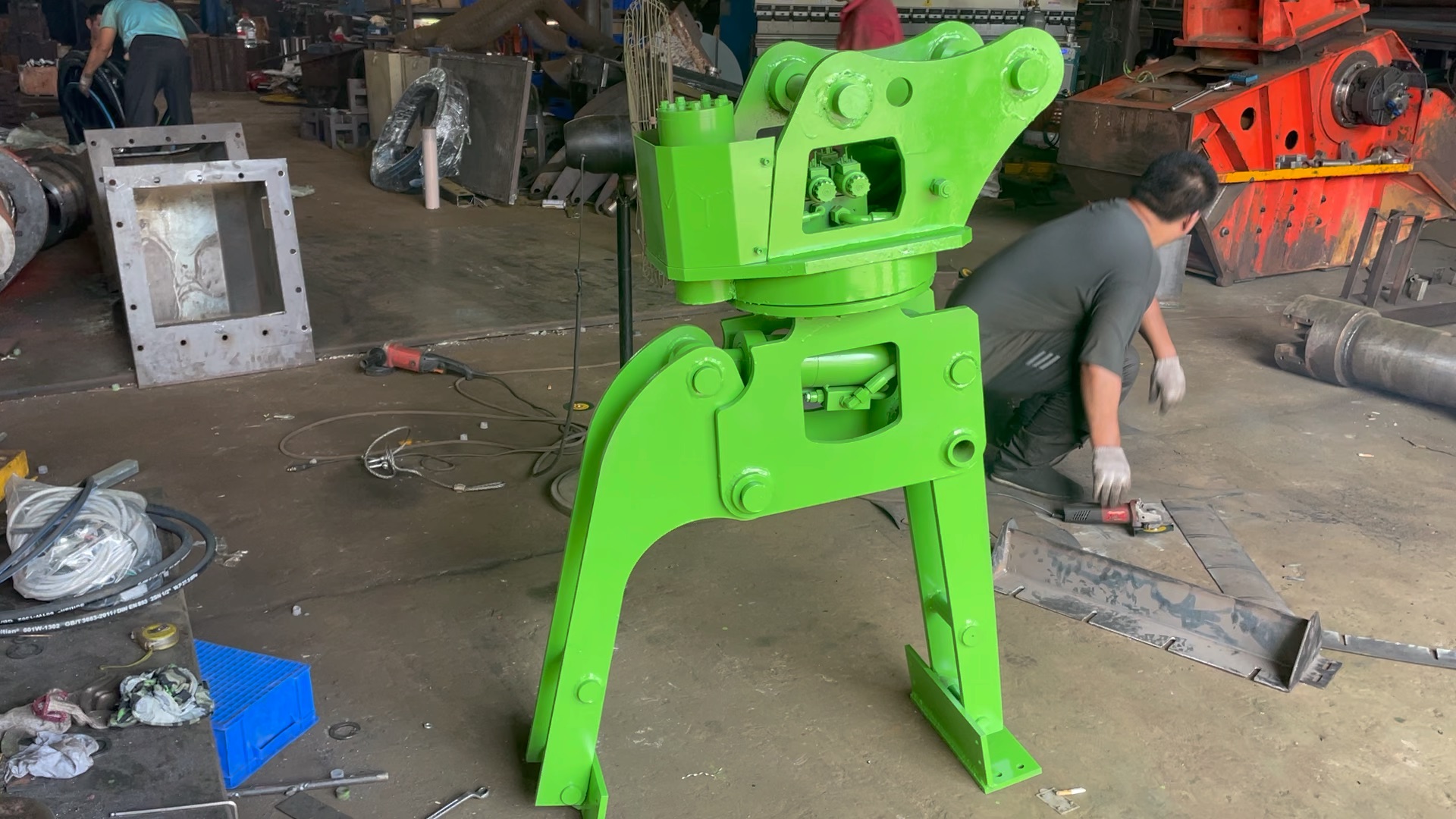 路沿石搬运夹子 路沿石夹具 省时省力省人工