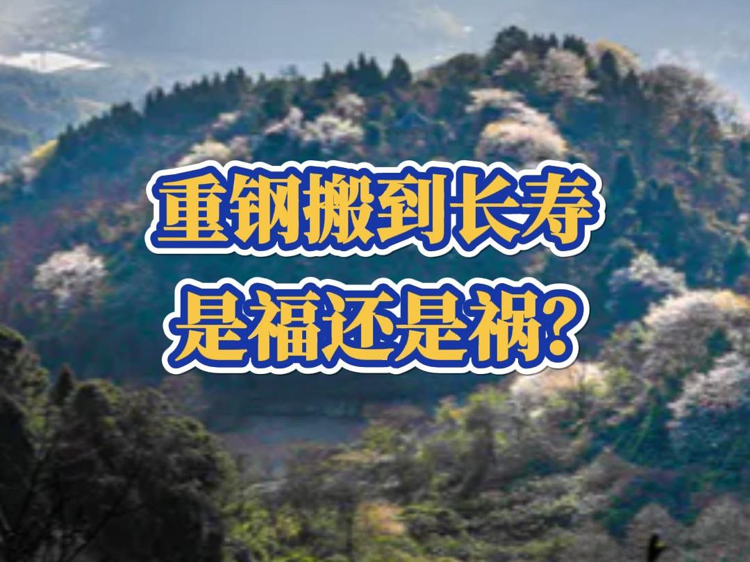 百年重钢搬到长寿,是福还是祸?哔哩哔哩bilibili