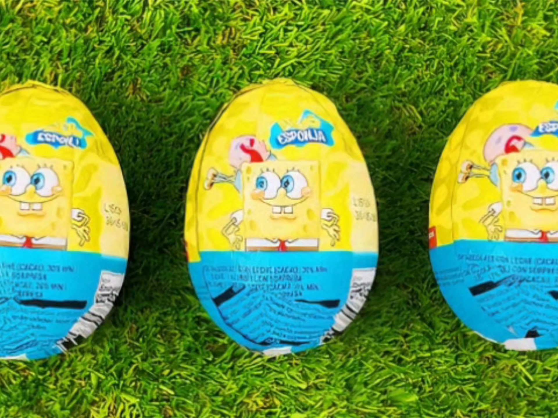 拆海绵宝宝奇趣蛋玩具