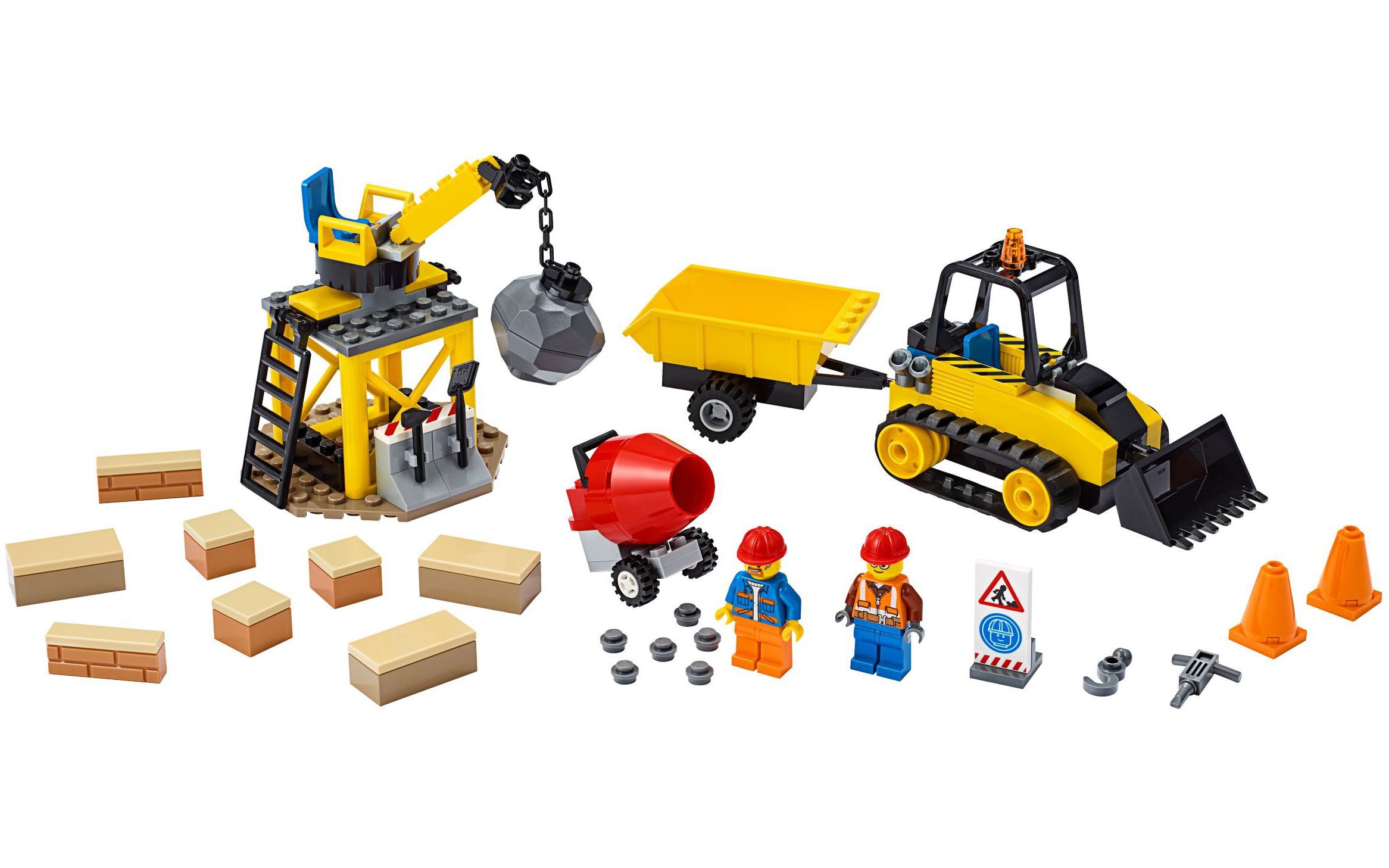 乐高lego60252城市系列工程推土机2020速拼评测