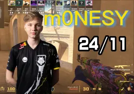 Скачать видео: 【m0NESY】 小孩双排米垃圾 (24-11）FACEIT 第一视角 (荒漠迷城Mirage)  2023.12.23