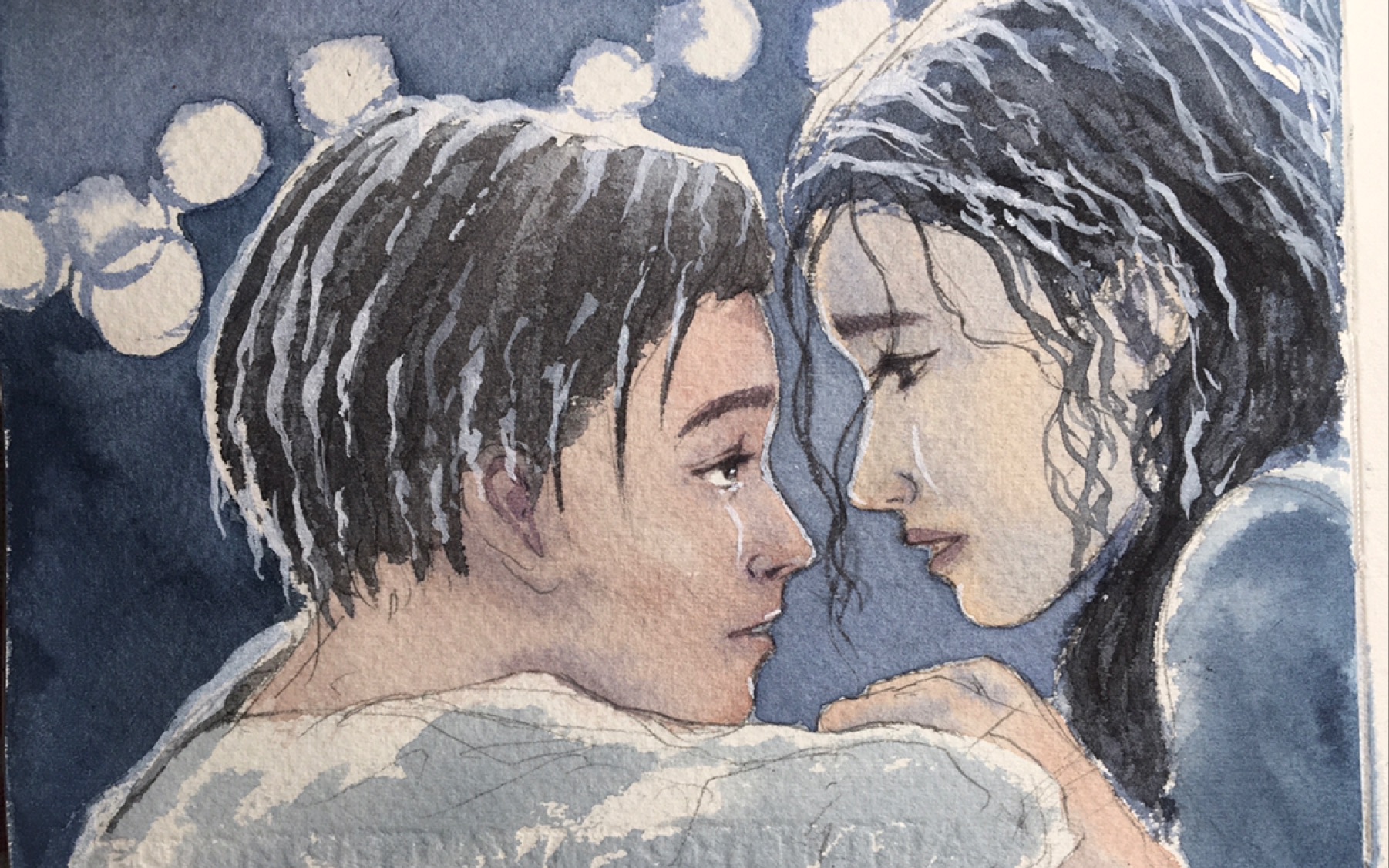 水彩,泰坦尼克号