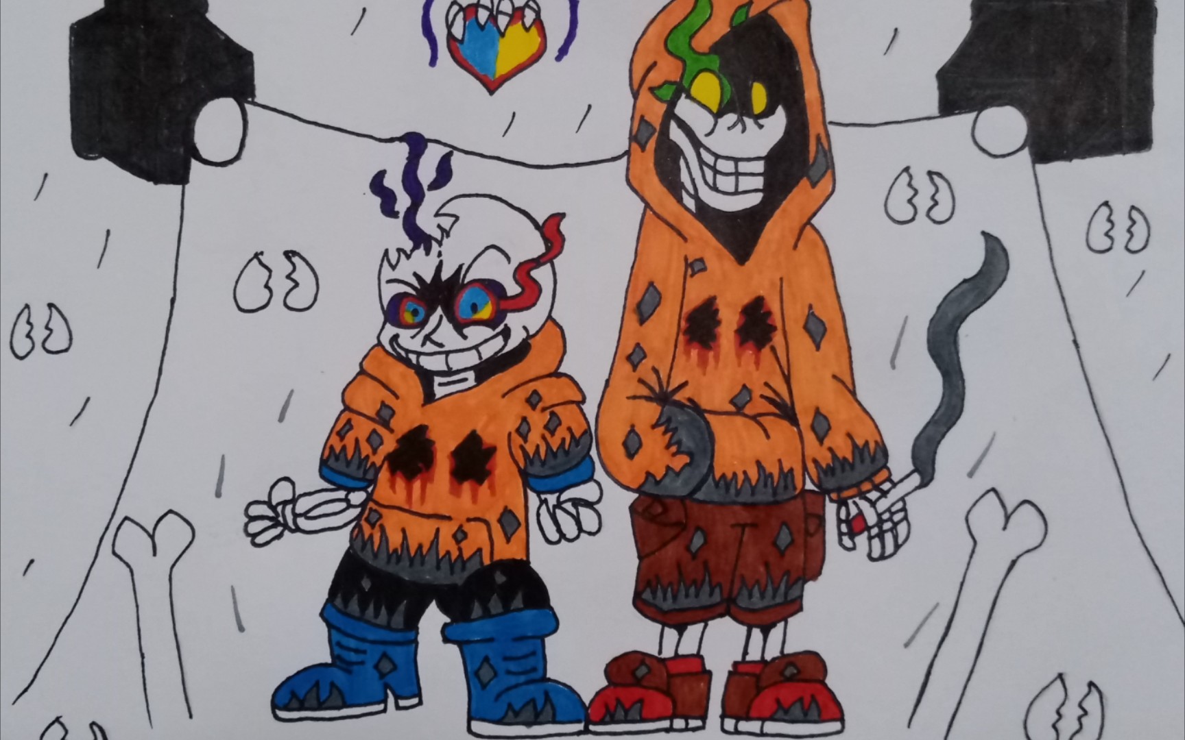 【dusttrust】三阶段手绘_哔哩哔哩 (゜-゜)つロ 干杯~-bilibili