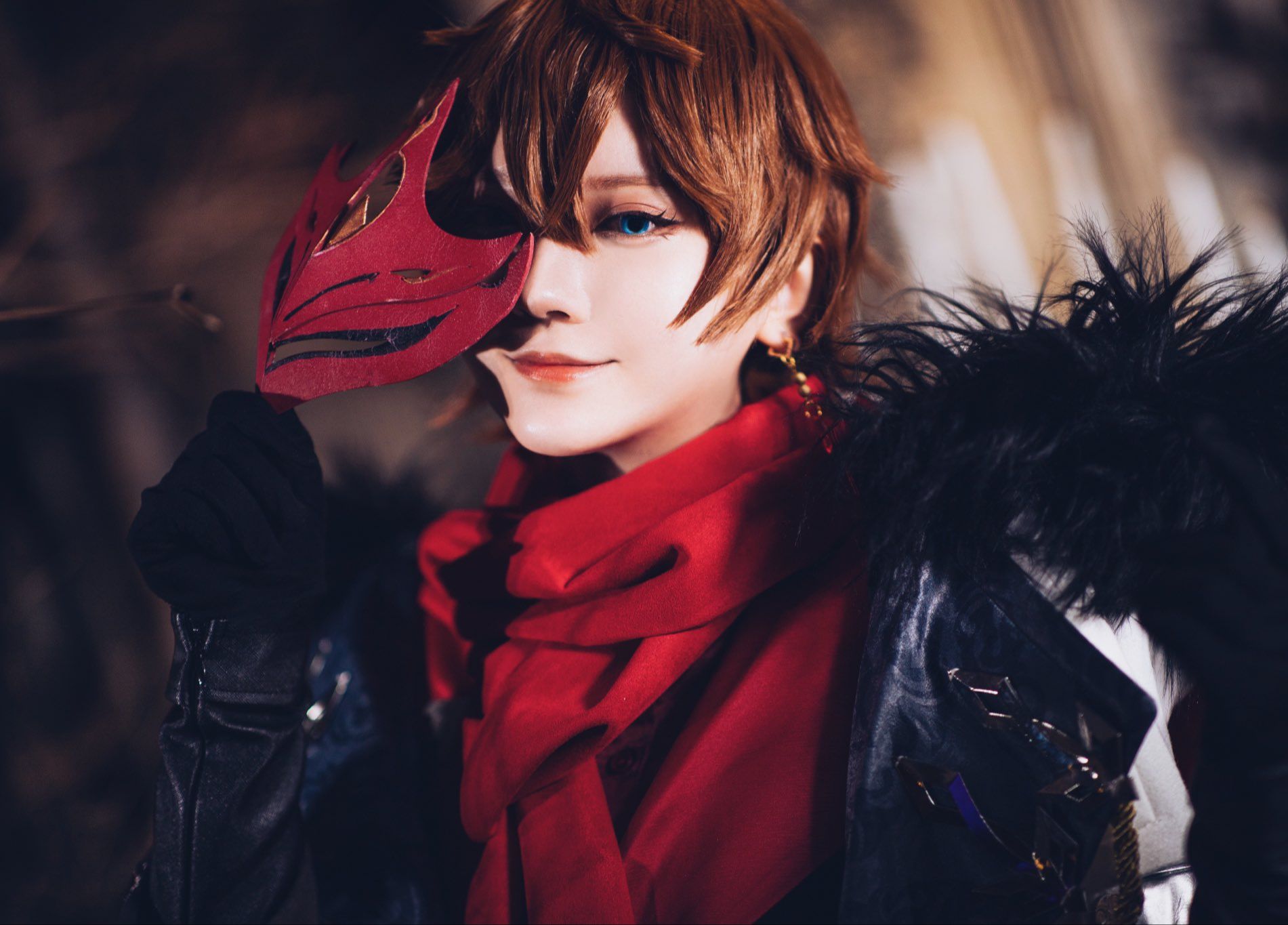 【原神外网cos】女生cos公子达达利亚:这下不得不加入愚人众了[れ]