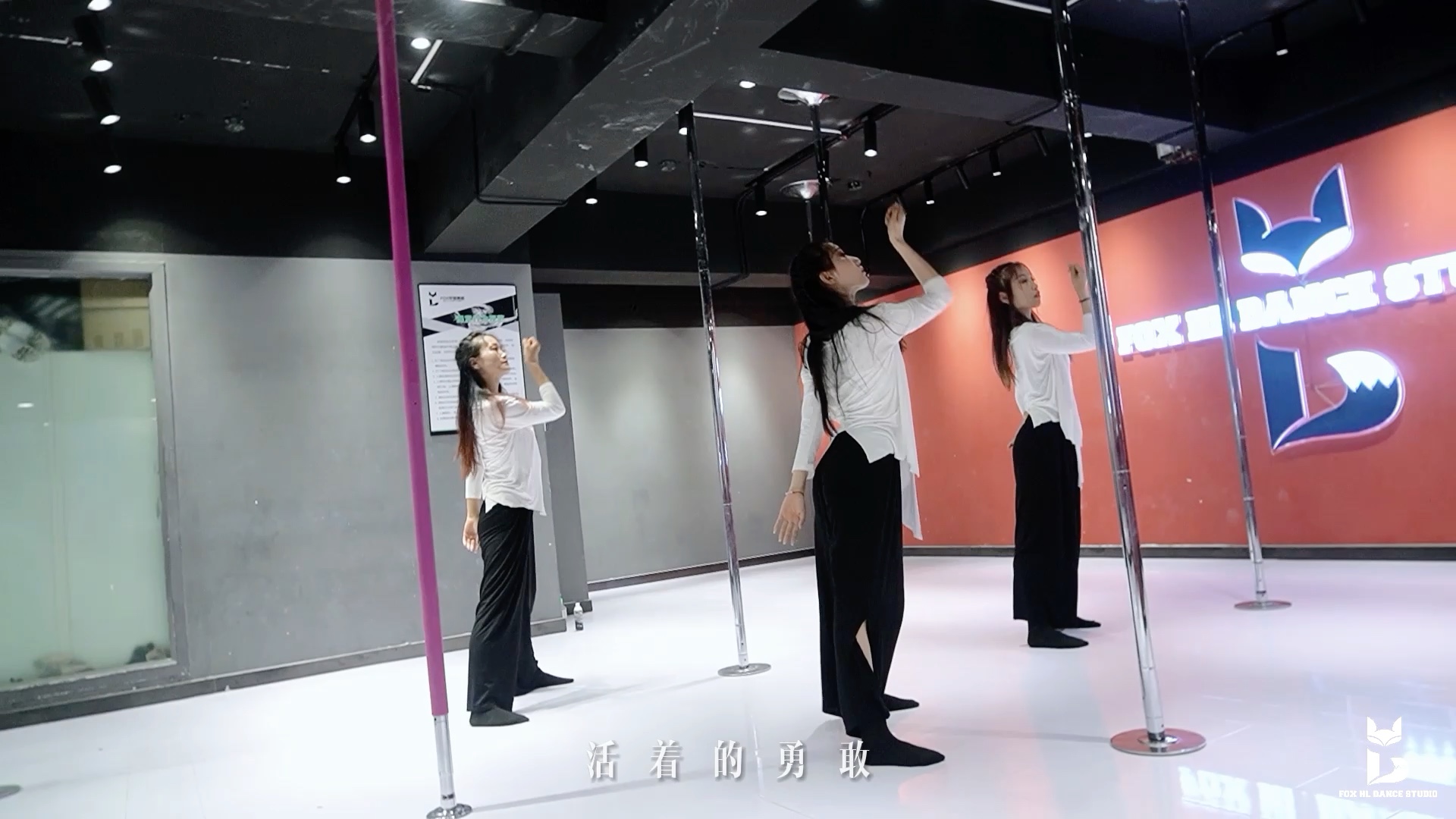 华翎钢管舞成人零基础