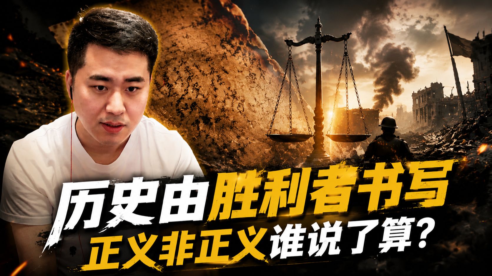 历史由胜者书写？正义与非正义谁说了算！
