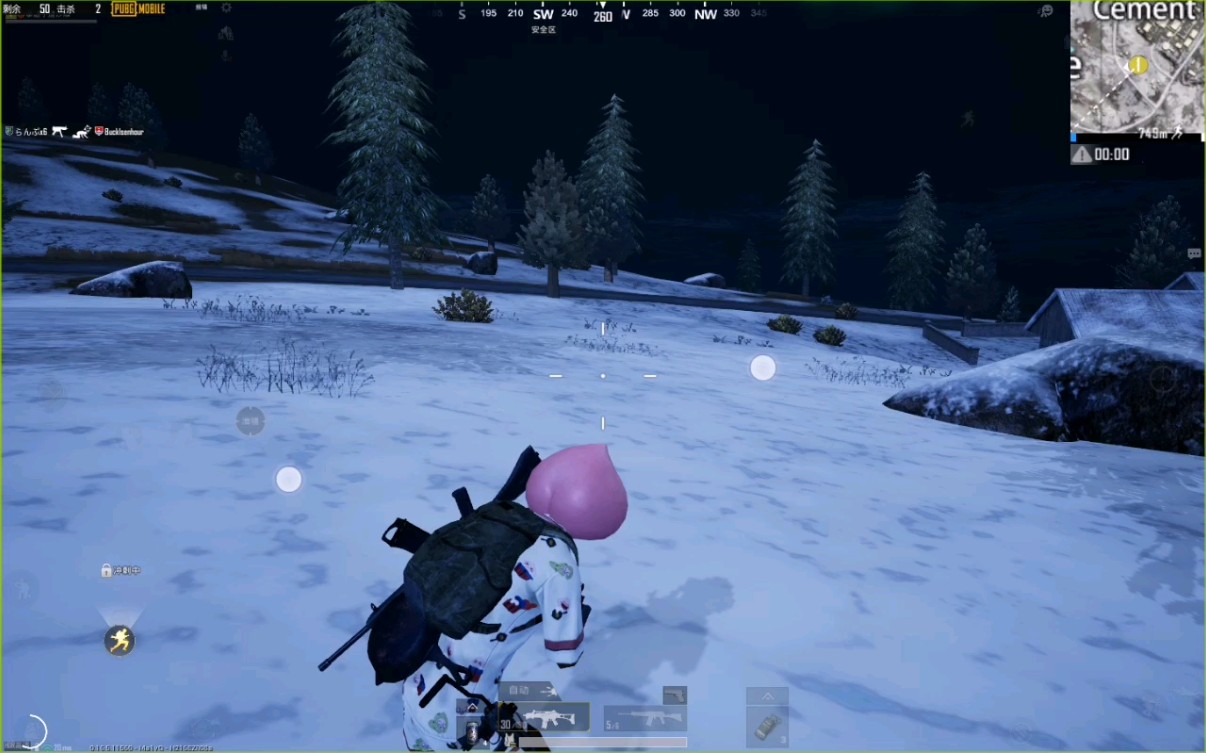 测试和平精英雪地最高画质