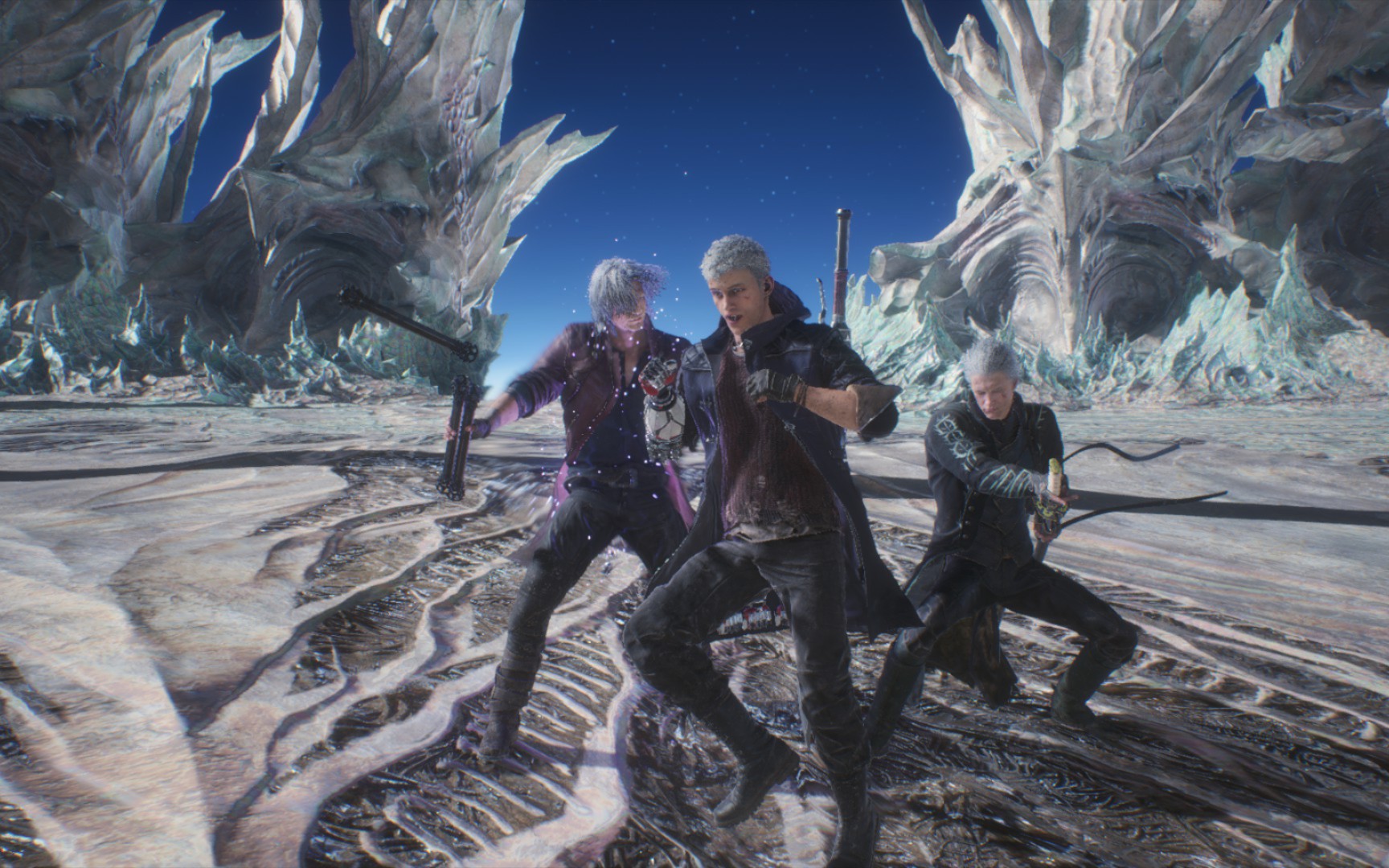 [鬼泣5双boss战]  "我不会让你们死掉!