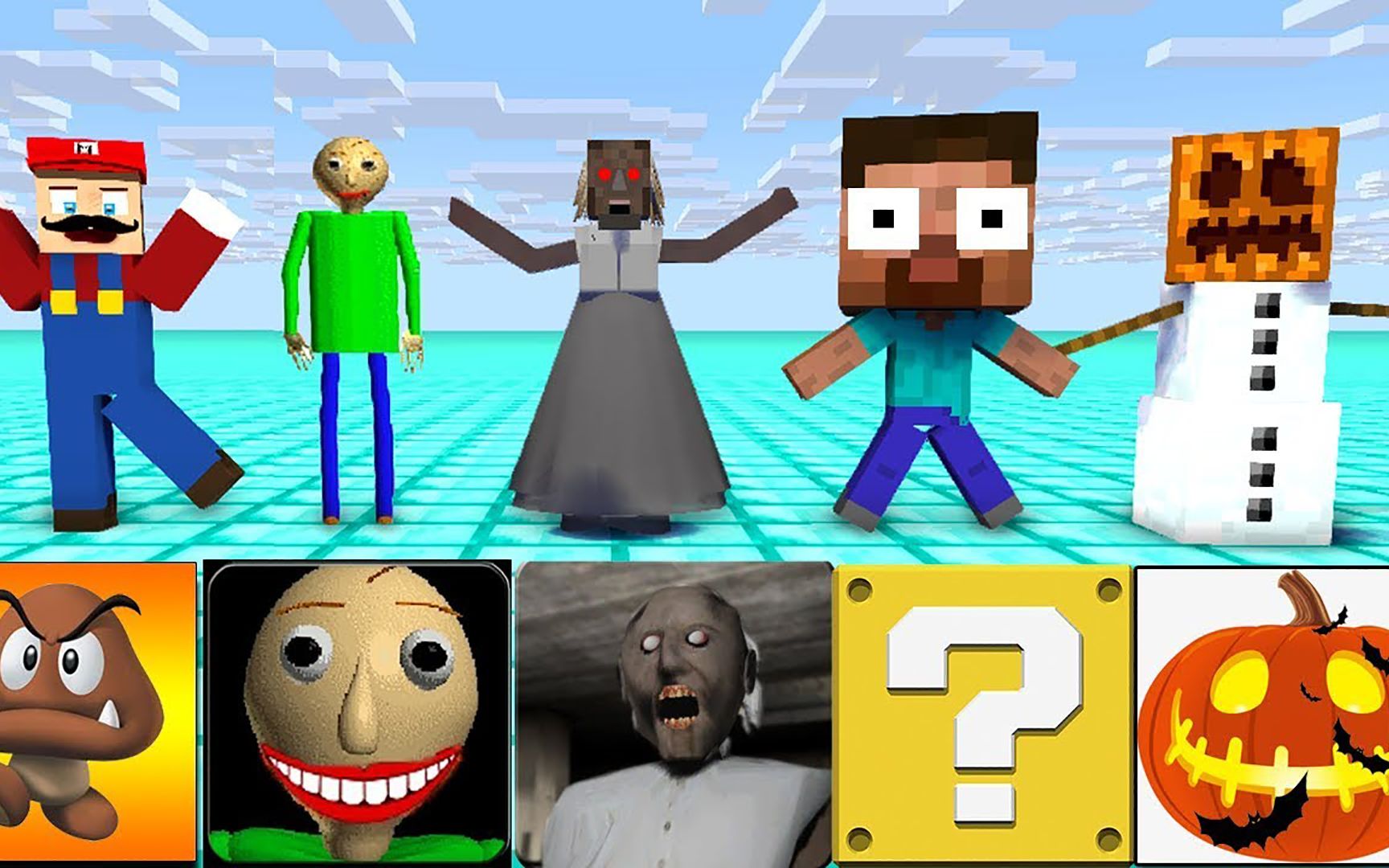 我的世界怪物学院:him与海妖头的故事(二),巴迪老师好可怜啊