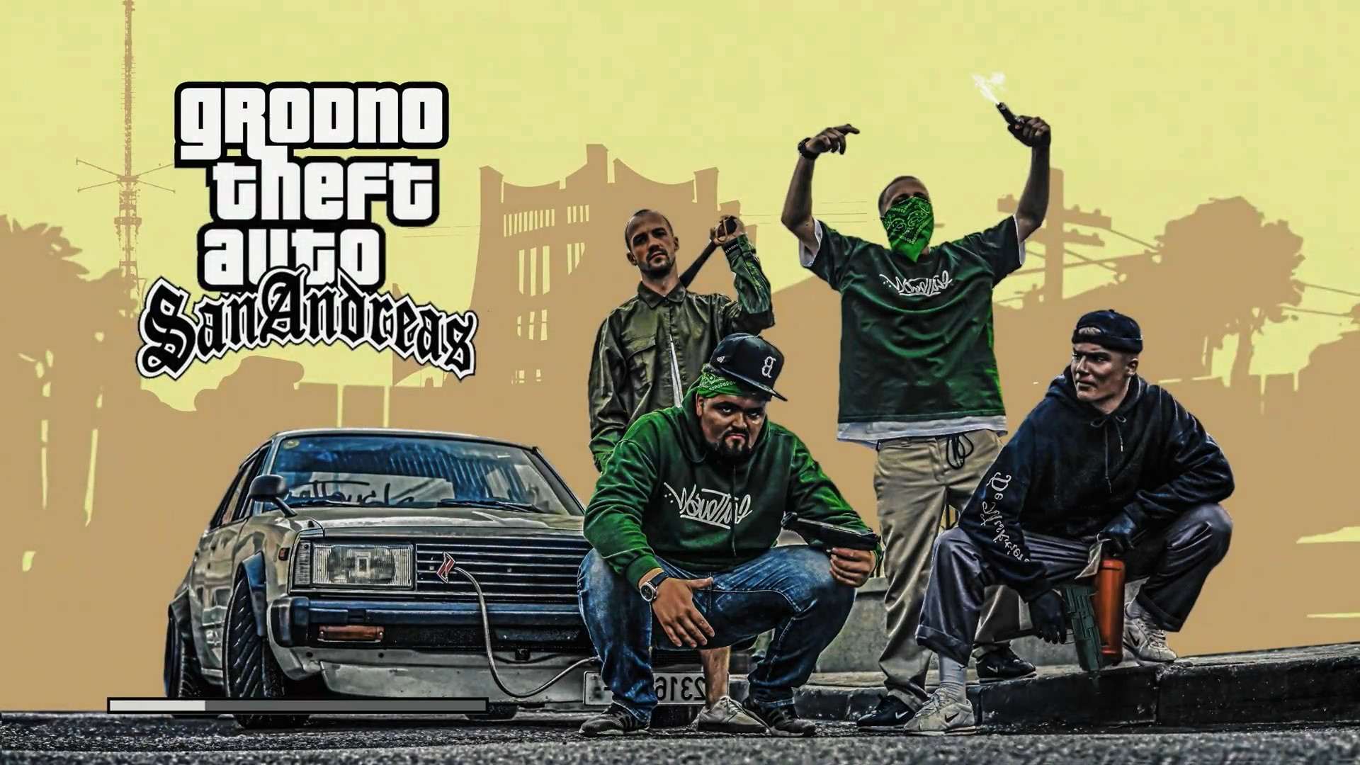 玩家自制《gta:sa》真人短片第一集_哔哩哔哩 (゜-゜)つロ 干杯~-bili