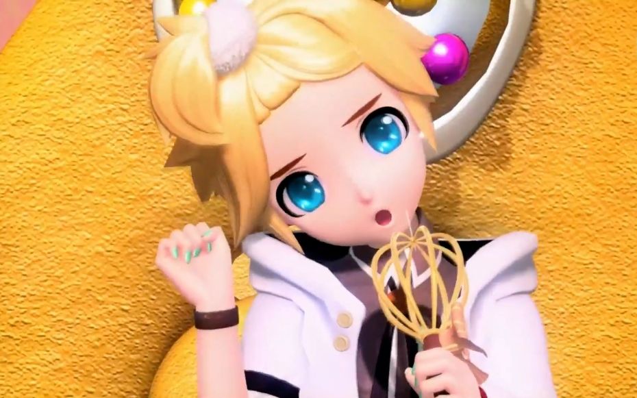【pd ft】sweet magic(镜音レン:睡衣派对 len 白色裂纹)