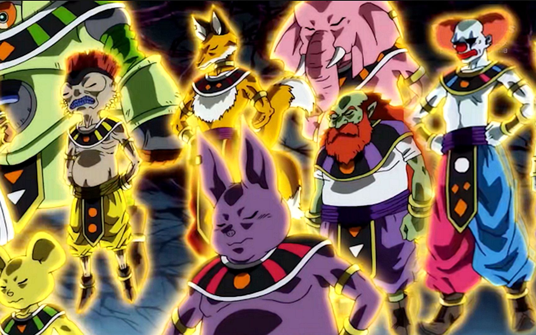 龙珠:12位破坏神同时登场,比鲁斯透支生命力,帮助悟空争取时间