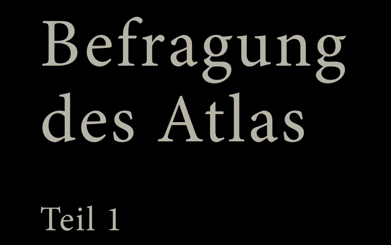 Befragung des Atlas 1 探索《记忆女神图集》第一部分哔哩哔哩bilibili