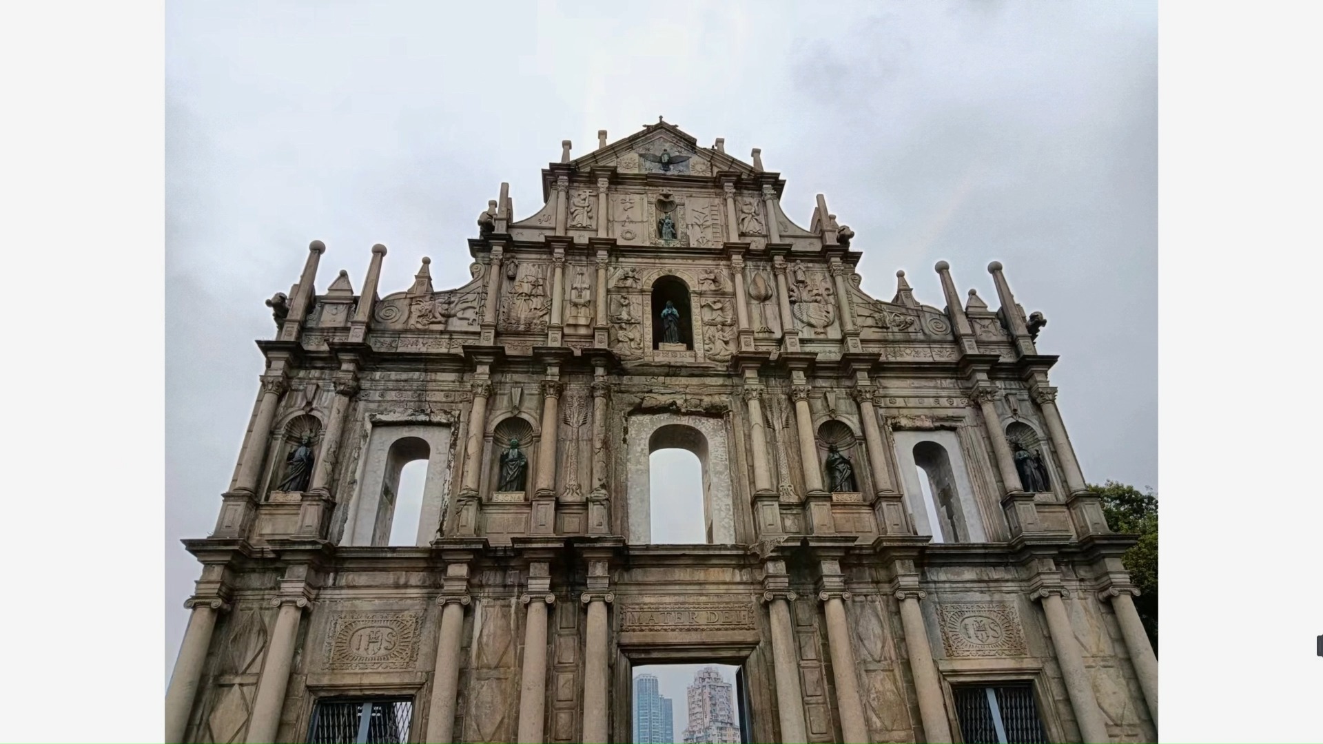 大三巴可能是历史上最复杂的建筑之一