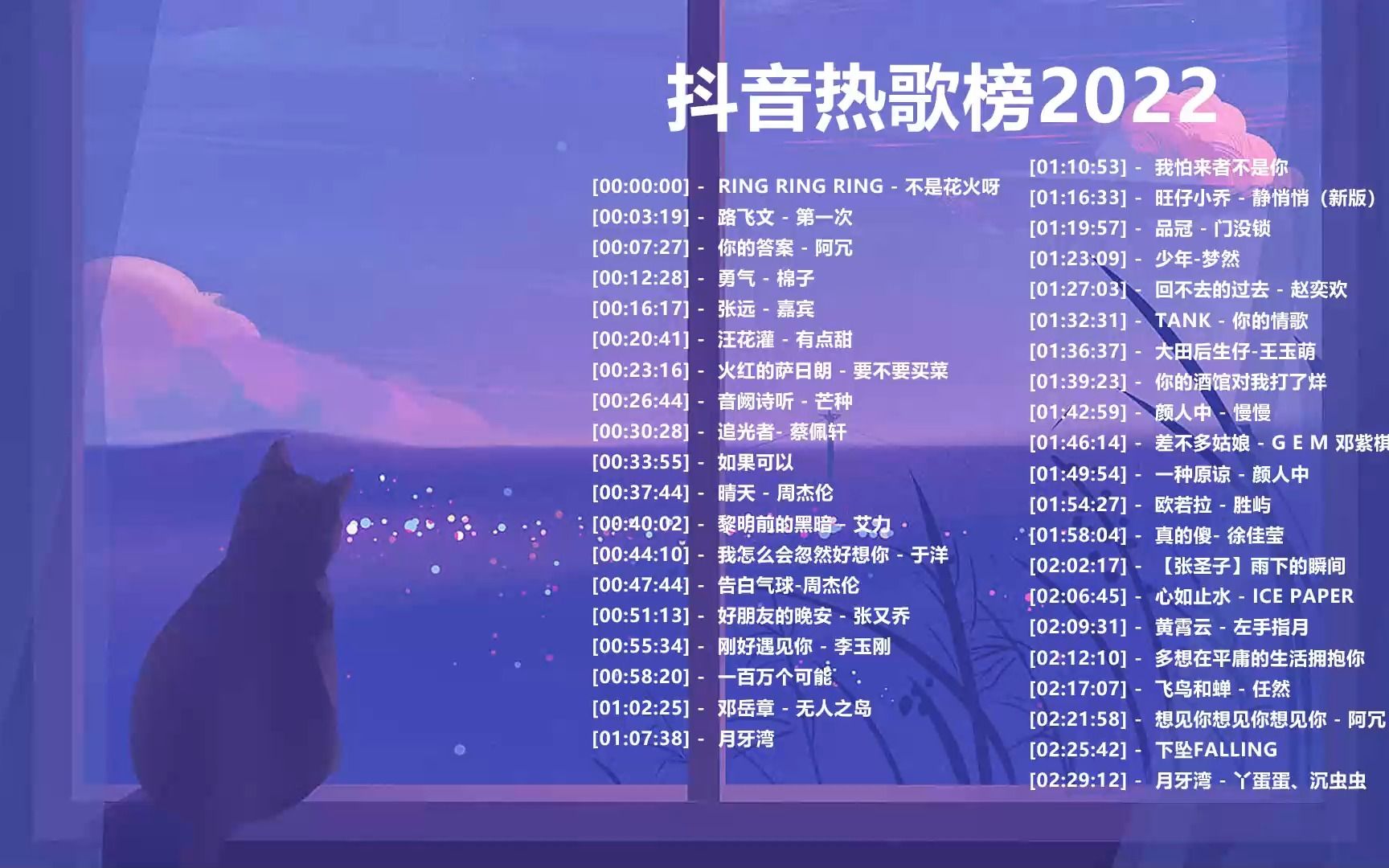 [图]《抖音热歌2022》抖音神曲 6月新歌合集抖音最火音乐排行榜