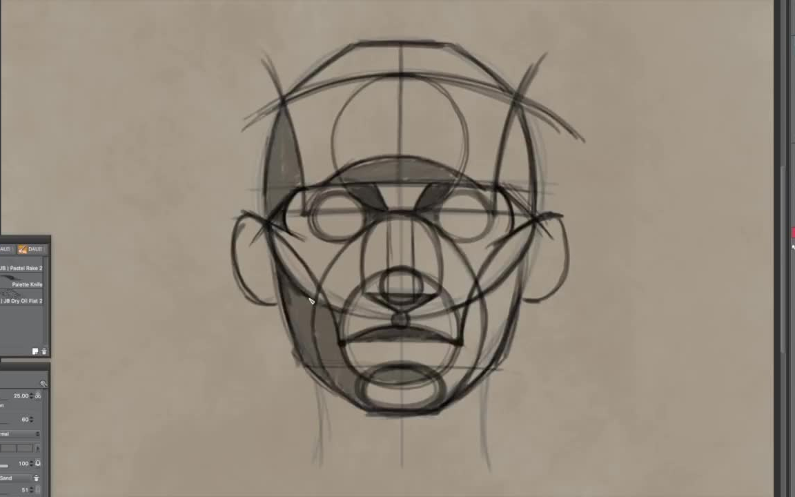 the reilly method of head drawing - demo over