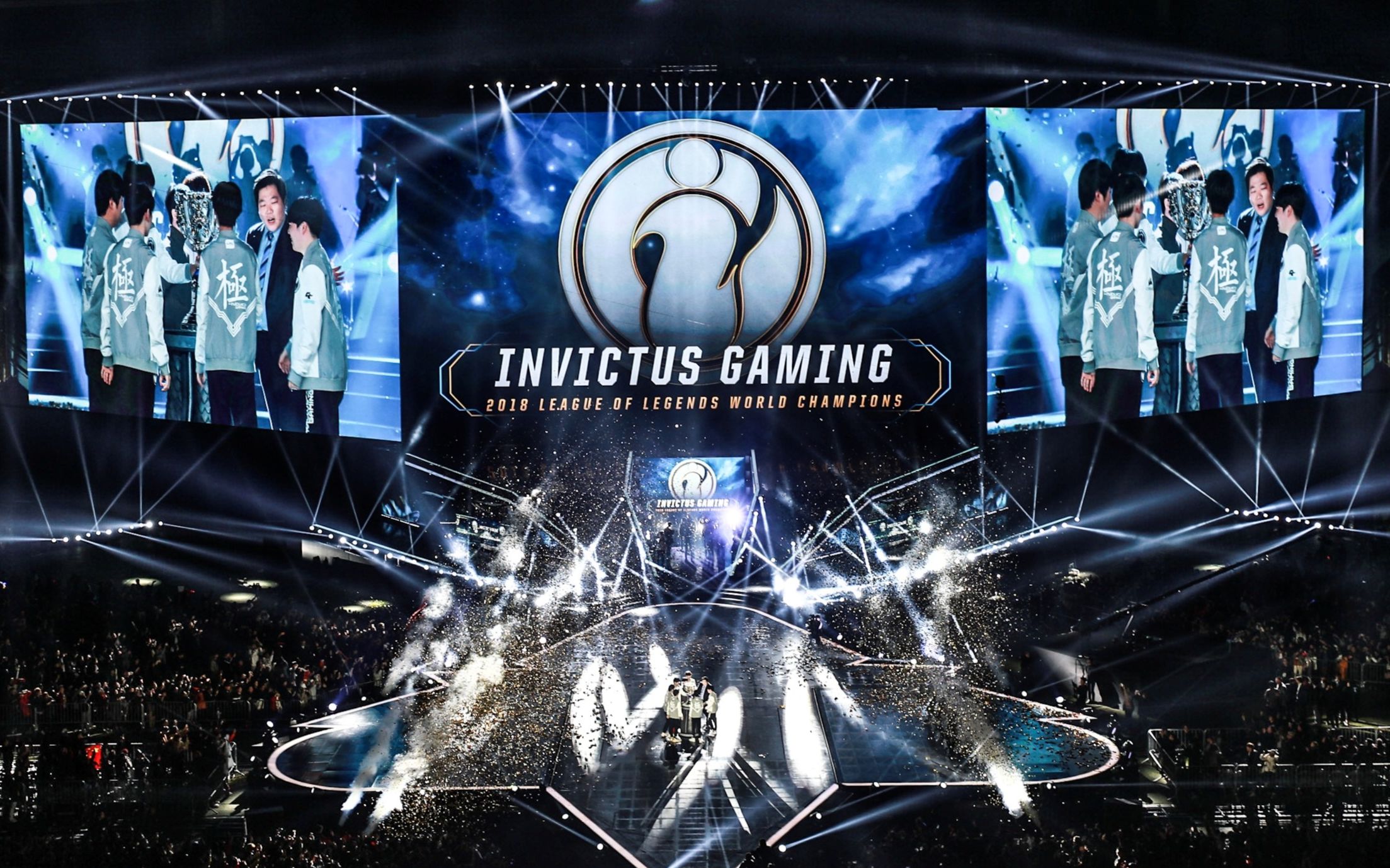 英雄联盟2018ig莽夫赏心悦目的团战一