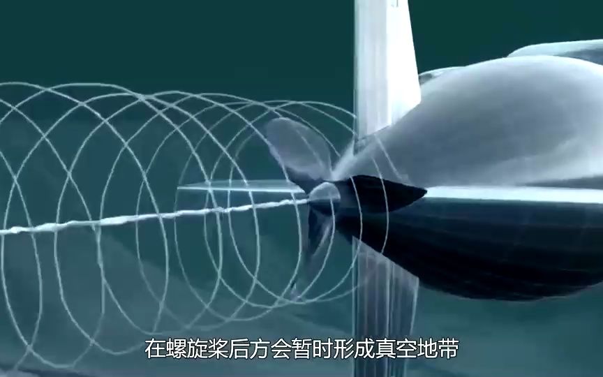 万吨潜艇的螺旋桨,在水下如何静音